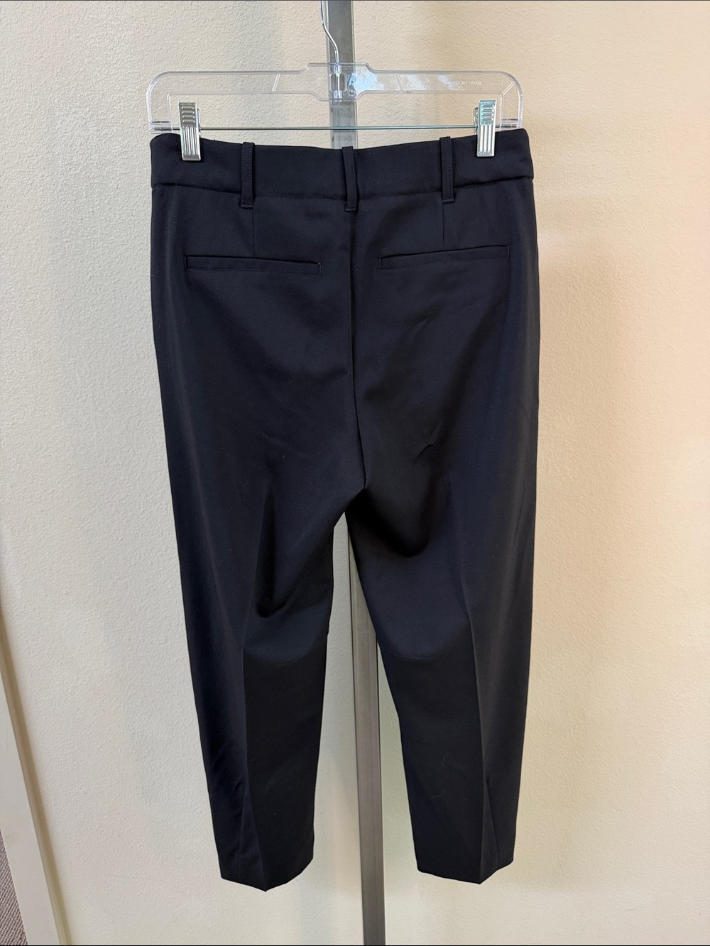 EUC AYR The Bam Wool Pleated Dress pants Black Size 2 - Picture 3 of 13